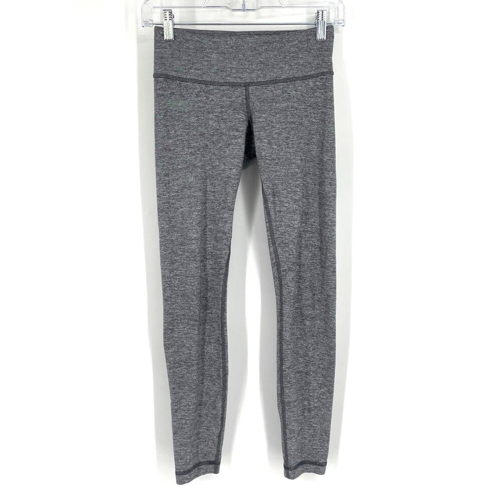 Lululemon Wunder Under 26" Heathered Gray Size 4‎